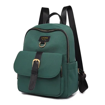 2023 Новый однотонный нейлоновый женский рюкзак, дизайнерские легкие дорожные модные школьные сумки для девочек, повседневные сумки на плечо