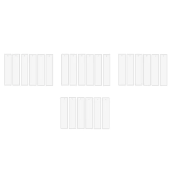 24 шт. /компл. 5,7-дюймовая прямоугольная Силиконовая форма для закладок, Форма для закладок 