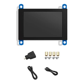 3,5-Дюймовый ЖК-дисплей, Совместимый с HDMI ЖК-модуль Независимого Воспроизведения с Сенсорным Экраном для Raspberry Pi