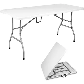 6-футовые складные столы Письменный стол Складной стол для пикника Принадлежности для кемпинга Стул для столовой на открытом воздухе Туристическая мебель