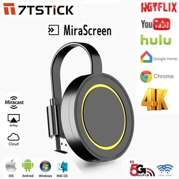 G14 TV Stick Miracast 5G Беспроводной Экранный Проектор Беспроводной Wifi Hdmi-совместимый ключ Ezcast 4K для You-tube Google Chromecast