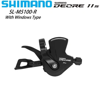 SHIMANO DEORE SL M5100 Правый RAPIDFIRE PLUS SL-M5100-R Зажимная Лента Рычага переключения передач 11 Скоростей 11s 11v Горный Велосипед