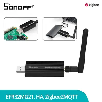 SONOFF ZBDongle-E USB-ключ Плюс Беспроводной анализатор шлюза Zigbee 3.0 Zigbee Поддерживает USB-интерфейс OpenHAB Zigbee2MQTT