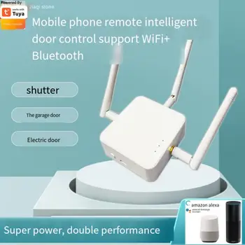Tuya Smart App Wi-Fi Пульт дистанционного управления раздвижными жалюзи Гаражный электрический сверхмощный беспроводной полночастотный умный шлюз