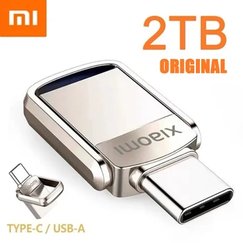 Xiaomi U Disk 2 ТБ 1 ТБ Интерфейс USB 3.1 Type-C 256 ГБ 512 ГБ Мобильный телефон Компьютер Взаимная передача Портативная USB-память