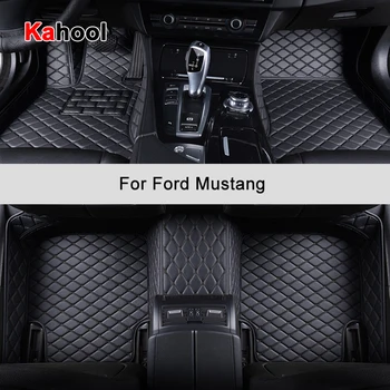 Автомобильные коврики KAHOOL на заказ для Ford Mustang, Автоаксессуары, коврик для ног
