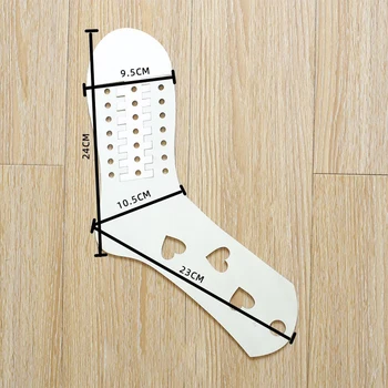 Блокиратор для носков из натурального дерева Ручной работы Рождественский носок своими руками Формы для вязания носков Формы Доска для вязания Инструменты для начинающих