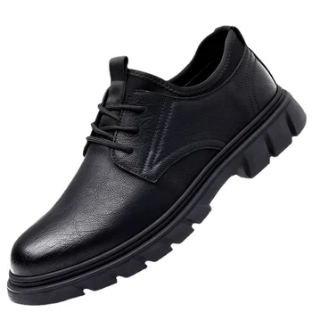 Высококачественная обувь из натуральной кожи, дышащие Уличные кроссовки, Мужская обувь, Кожаная обувь ручной работы, Повседневная обувь для ходьбы, мужская обувь