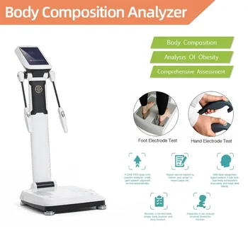 Диагностический прибор Коммерческое косметическое оборудование Анализатор человеческого тела Анализатор жировых отложений С принтером 3D Анализатор состава тела