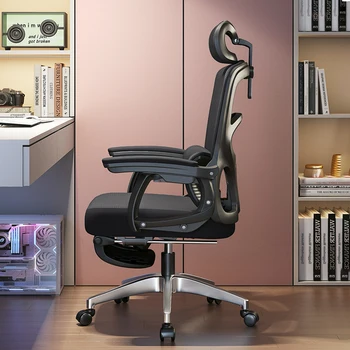 Дизайн Удобные офисные кресла на роликах С современными ручками и колесиками Рабочее кресло для отдыха Парикмахерская Косметика Cadeira Gamer Мебель для дома
