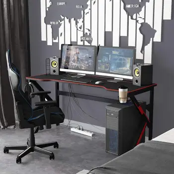 Игровой стол Многофункциональный Компьютерный Ноутбук для геймеров, Нескользящий стол с подставкой для экрана компьютера, Настольные игровые столы для спальни, мебель