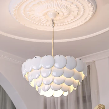 Керамические подвесные светильники для потолка, белые Современные подвесные светильники, Люстра в скандинавском стиле, украшения для дома в стиле Лофт в современном стиле