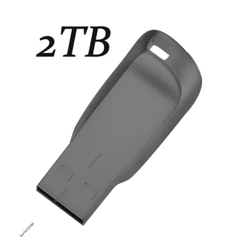 Мини-Накопитель Памяти USB Флэш-Накопители 2 ТБ 512 ГБ Металлический Тип C OTG Высокоскоростной Usb 3.0 Водонепроницаемый Флешка