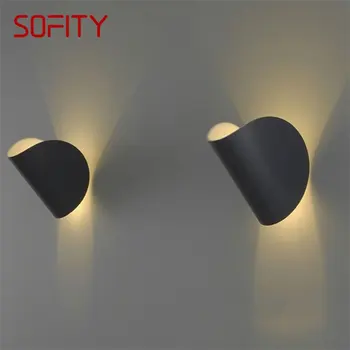 Настенный светильник SOFITY Nordic Креативное Вращающееся Украшение интерьера Гостиной Коридора Спальни Отеля
