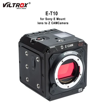 Переходное кольцо для полнокадрового объектива камеры Viltrox E-T10 Z-CAM EF PL 6K для объектива Sony E Mount Подходит к камере Z CAM E2-M4 E2-S6 E2-F6