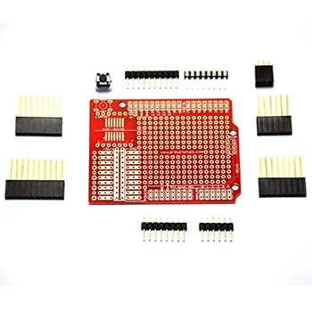 Прототип платы расширения печатной платы для разработки макетной платы Модуль Protoshield для Arduino UNO R3 One Diy Kit