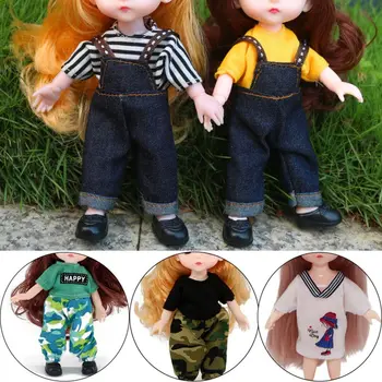Сделай сам высококачественная мода 16 см Лучшие подарки Кукольная одежда Игрушки для девочек Куклы Юбка костюм