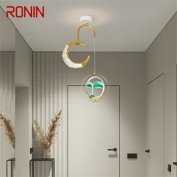 Современные Золотые Подвесные Светильники RONIN LED Creative Hourglass Подвесной Светильник для Домашнего Декора Прохода Светильники