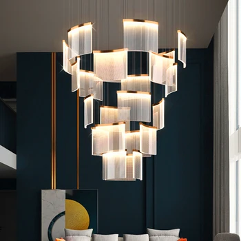 Современный домашний декор светодиодные светильники люстры подвесные светильники для потолка подвесные светильники для гостиной внутренний осветительный прибор