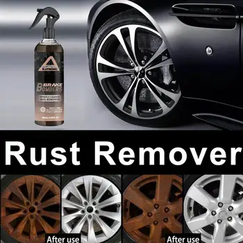 Спрей для удаления ржавчины с автомобильных металлических поверхностей, Средство для удаления пыли Defender Auto Rim Cleaner Автомобильный набор для чистки колес Road