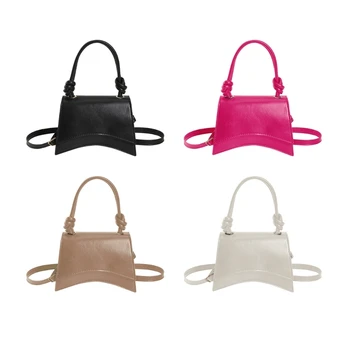 Сумка через плечо для девочки, женская сумка через плечо, сумка-тоут, мини-квадратная сумка, однотонная женская сумочка, модная модная сумка