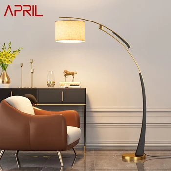 Торшер APRIL Nordic Fishing, современная семейная гостиная Рядом с диваном, креативный светодиодный декоративный светильник
