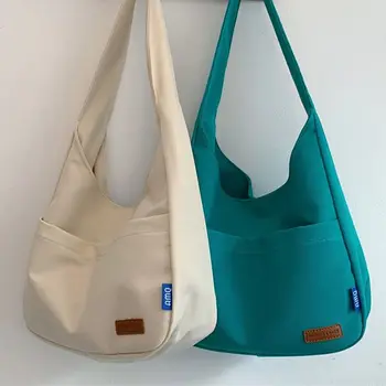 2023 Новая повседневная холщовая сумка, женская летняя модная сумка-тоут, универсальная сумка большой емкости для подмышек