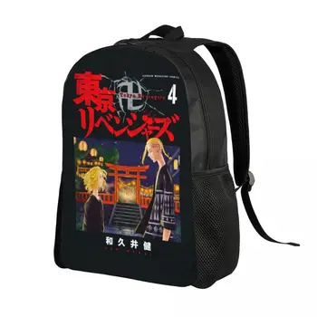 Япония Аниме Tokyo Revengers Дорожный рюкзак Женщины Мужчины Школьный Компьютер, Сумка для книг Draken Mikey, Сумки для студентов колледжа