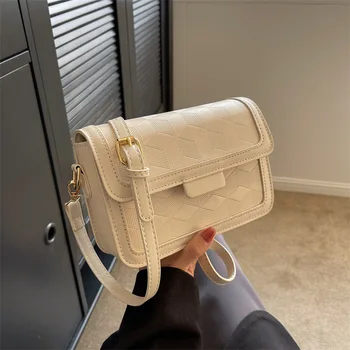 оригинальный дизайн бренда, сумки для женщин 2023, роскошная реплика houndstooth bolso, ретро-сумка, женская сумка через плечо, сумка-мессенджер